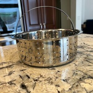 Source Unknown Stainless Steel Colander